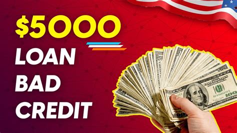 5000 Loan Bad Credit History